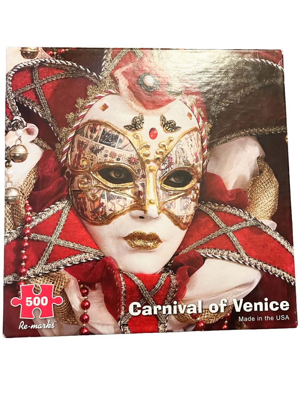 🧩500-Piece Puzzle “Carnival of Venice”🧩